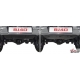 Защита топливного бака + комплект крепежа, АвтоБРОНЯ, Сталь для BAIC Beijing BJ40 2023-н.в., V-2.0T, АКПП, 4WD